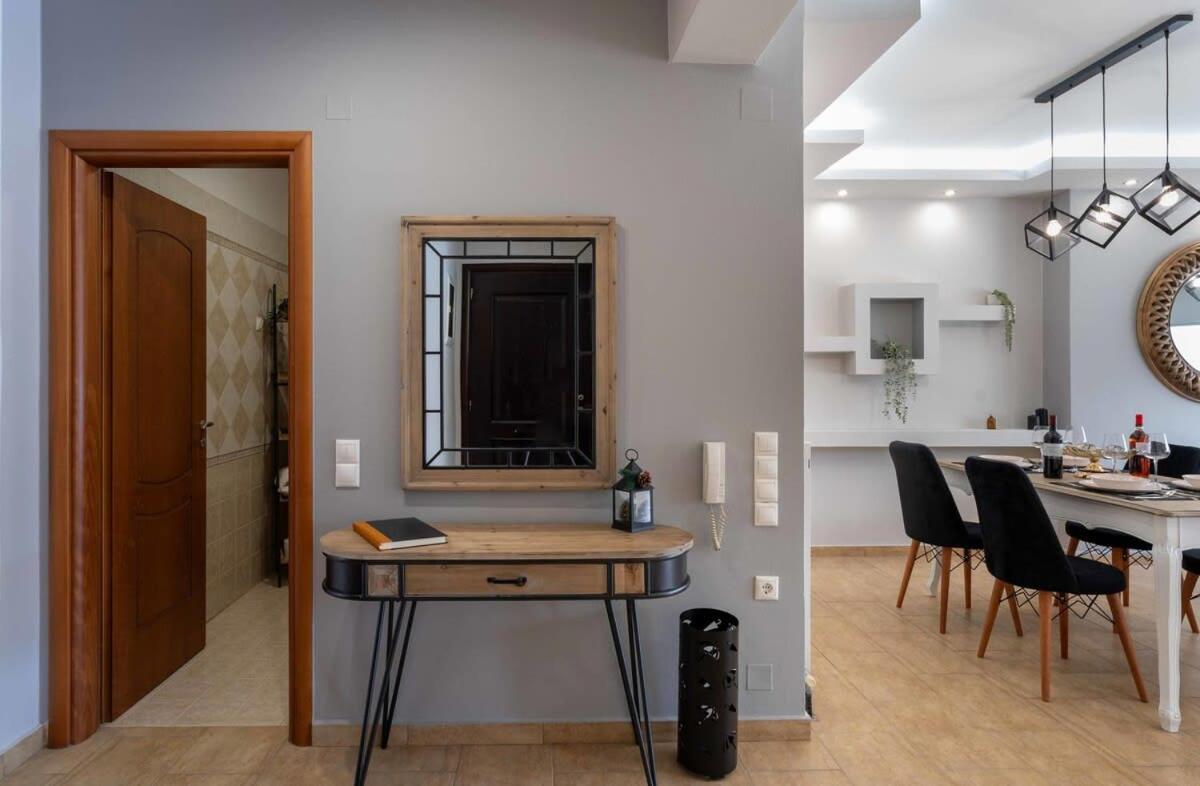 Sitia Panoramic Penthouse - Close To Sandy Beach - Private Parking Exterior foto